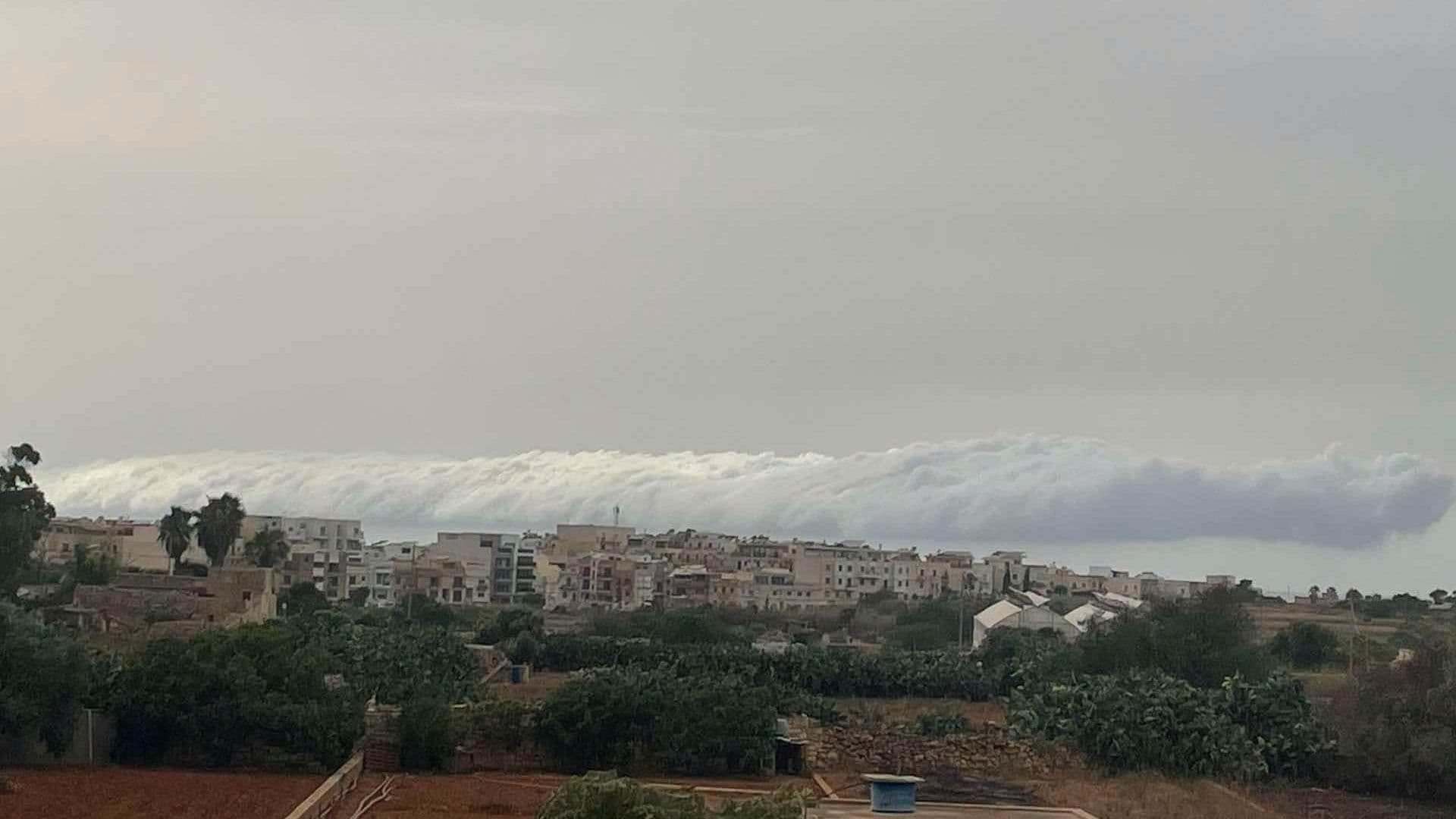 Stunning Arcus Cloud Formations Encircle Malta