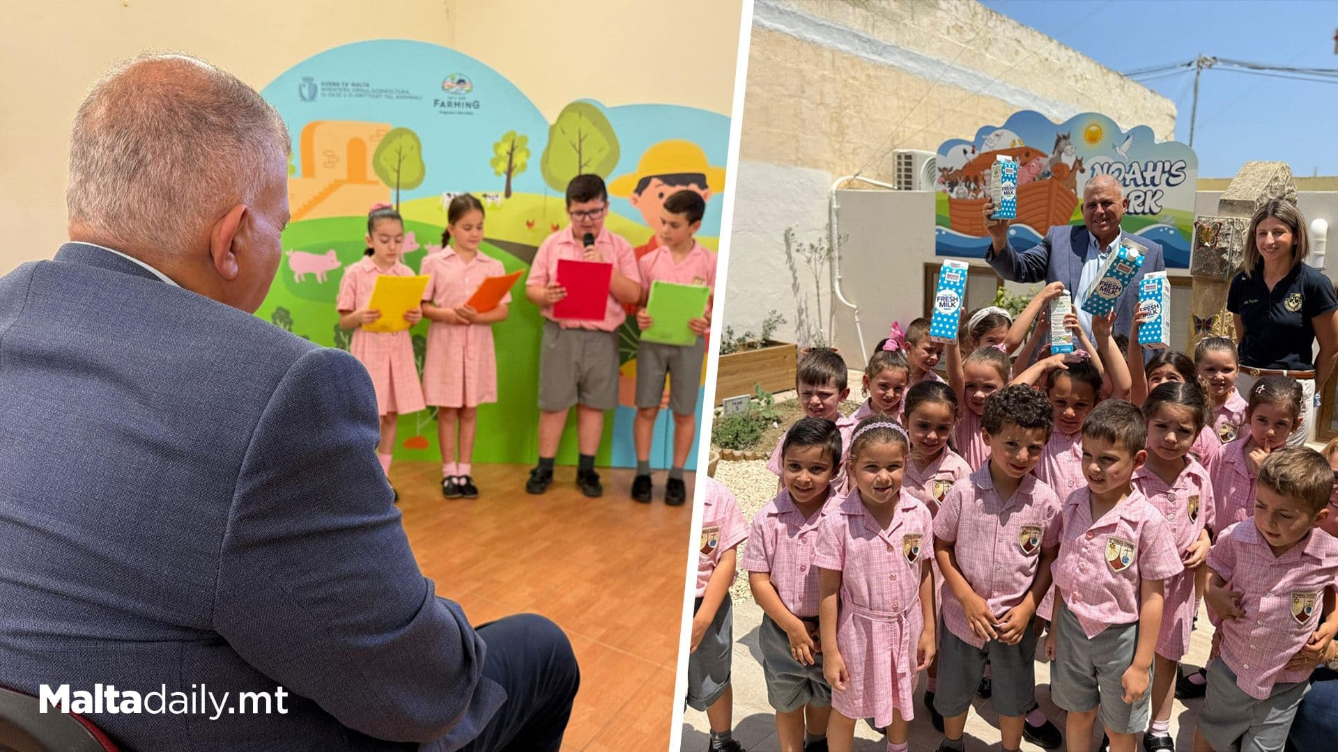 Gozitan Primary Students Learn About The Work Of Farmers And Breeders