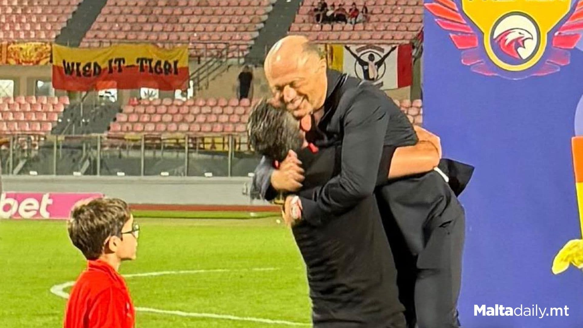 Viral Moment Joseph Portelli Hugs Joseph Muscat After Victory