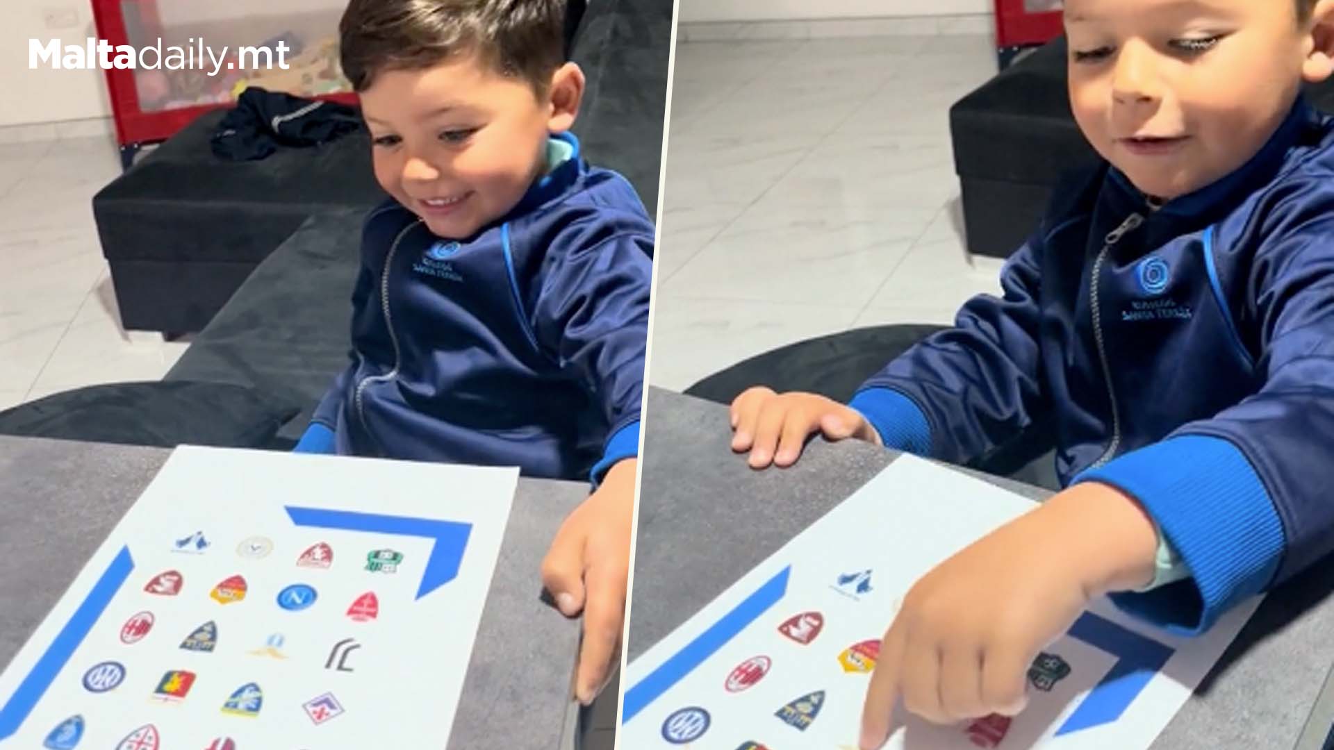 Elena Grech’s Son Names Italian Football Teams