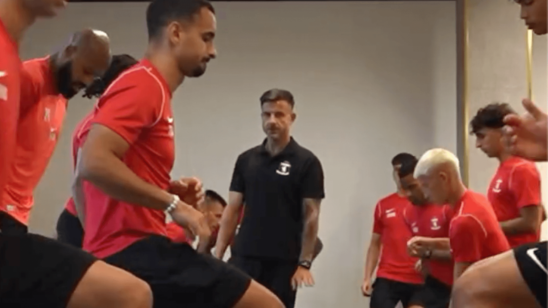 Valletta FC Hold Mobility Session After Arriving In Poland