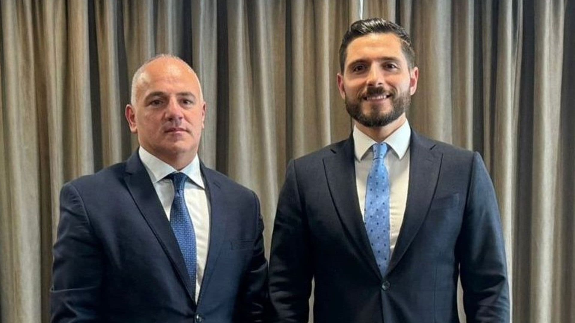 Alex Borg Meets Ambassador For Palestine Fadi Hanania