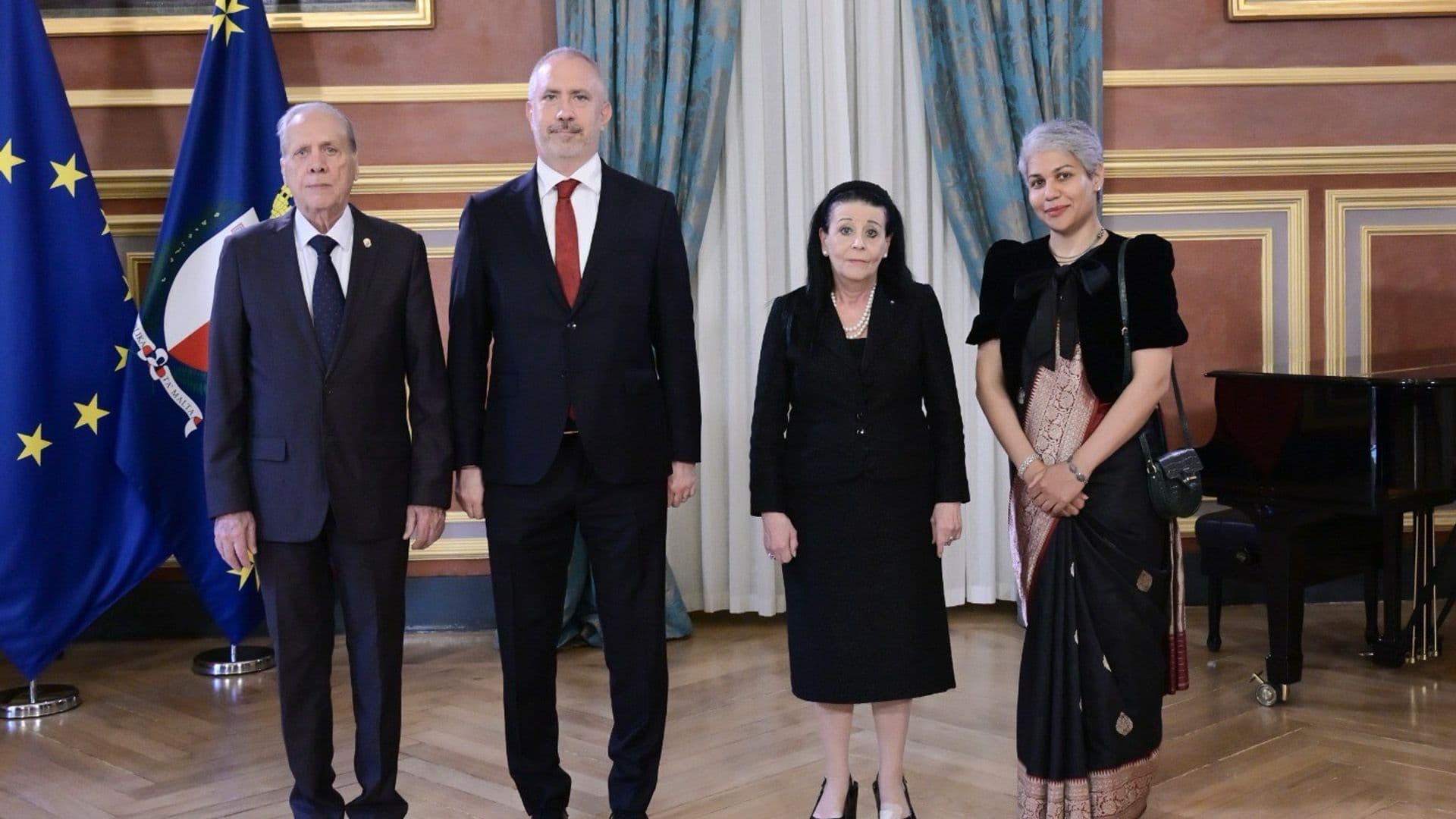 President Spiteri Debono Meets Türkiye Ambassador