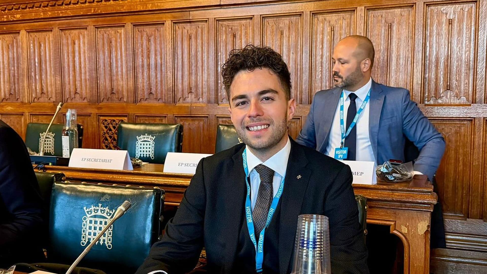 MEP Thomas Bajada Visits His Former Secondary School