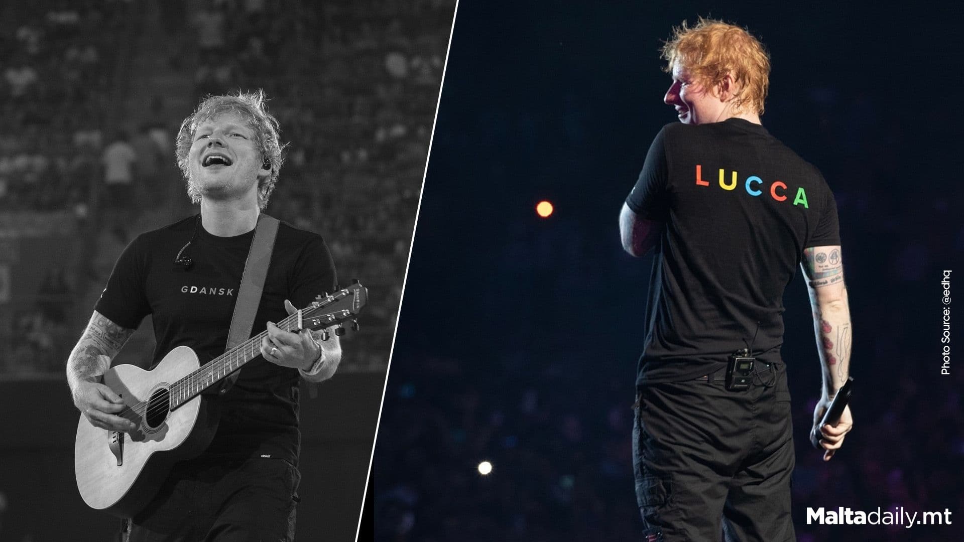 Europe, You Made Our Summer! Ed Sheeran Looks Back On Malta Concert