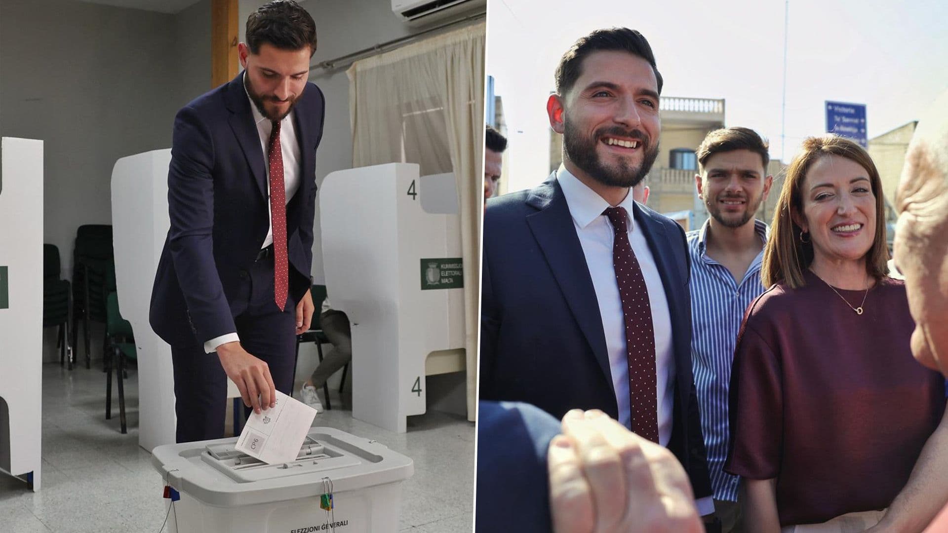 PN Leader Alex Borg Officially Casts His Vote