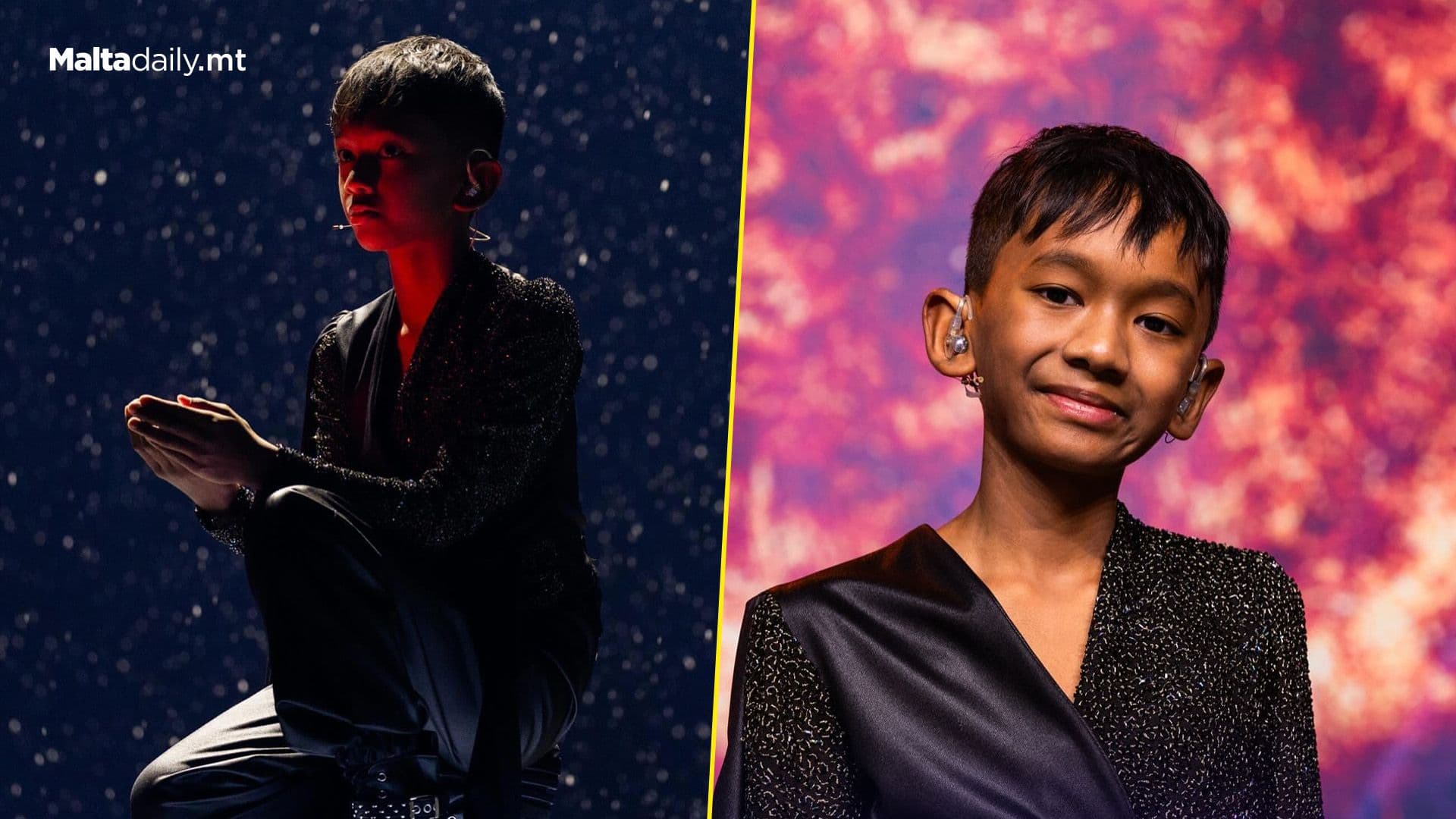 Ramires Sciberras Takes To Eurovision Stage For Rehearsal