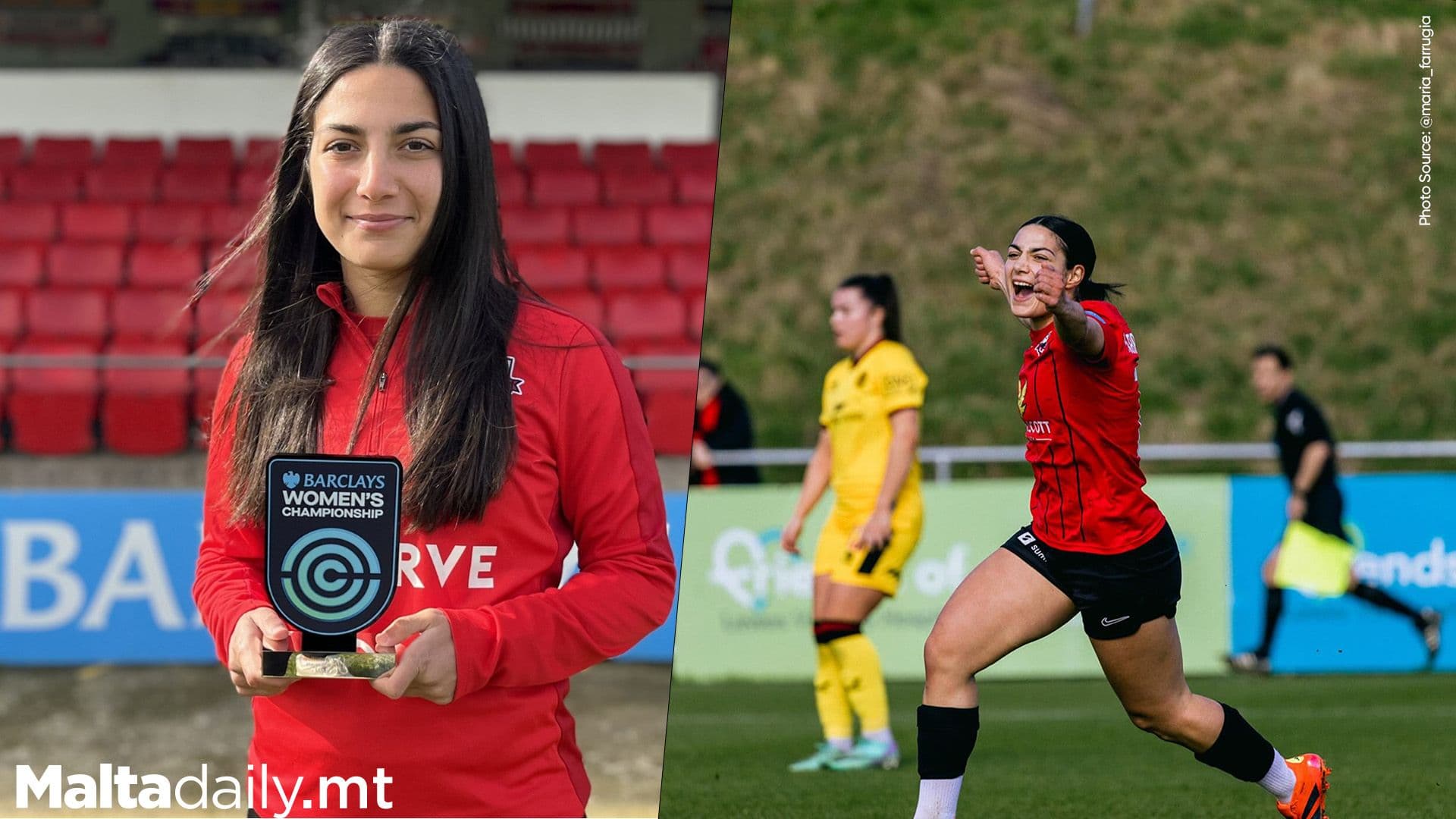 Maltese Maria Farrugia Awarded Barclays Women’s Champion Player for March