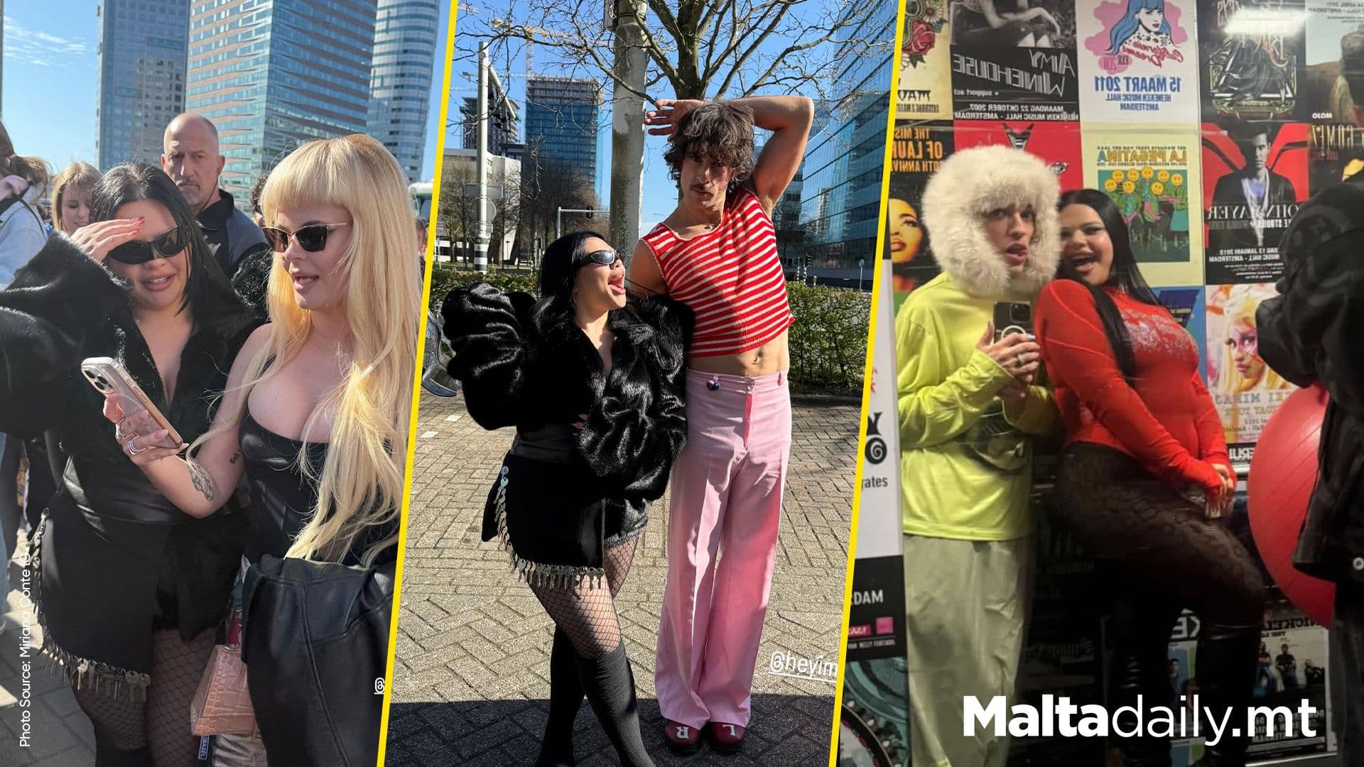 Miriana Conte Has A Blast With Fellow Contestants In Amsterdam