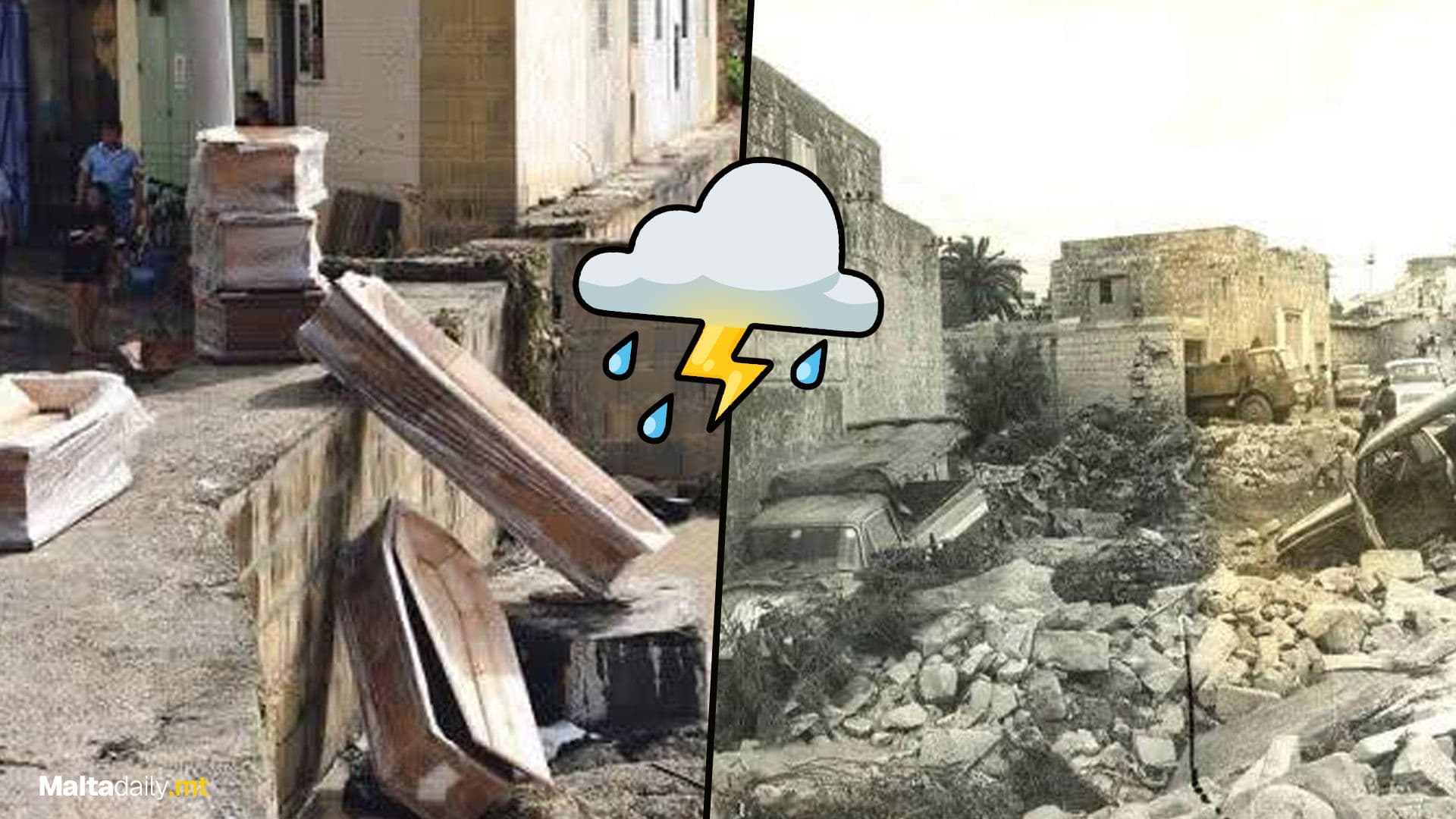 On This Day 46 & 15 Years Ago, Malta Was Hit By 2 Storms