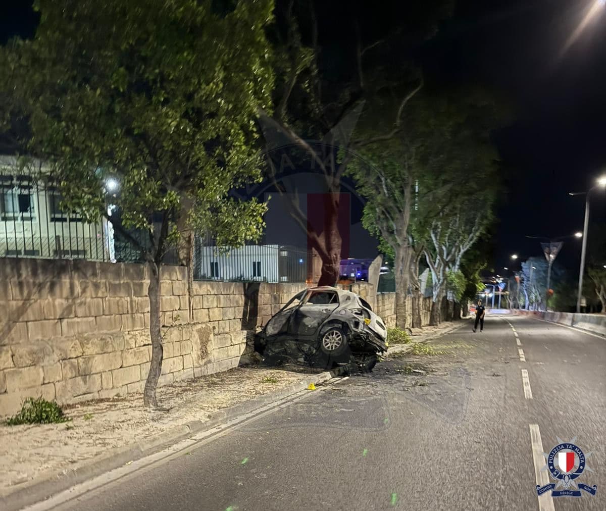 30-Year-Old Man Hospitalised After Traffic Accident in Ħal Tarxien
