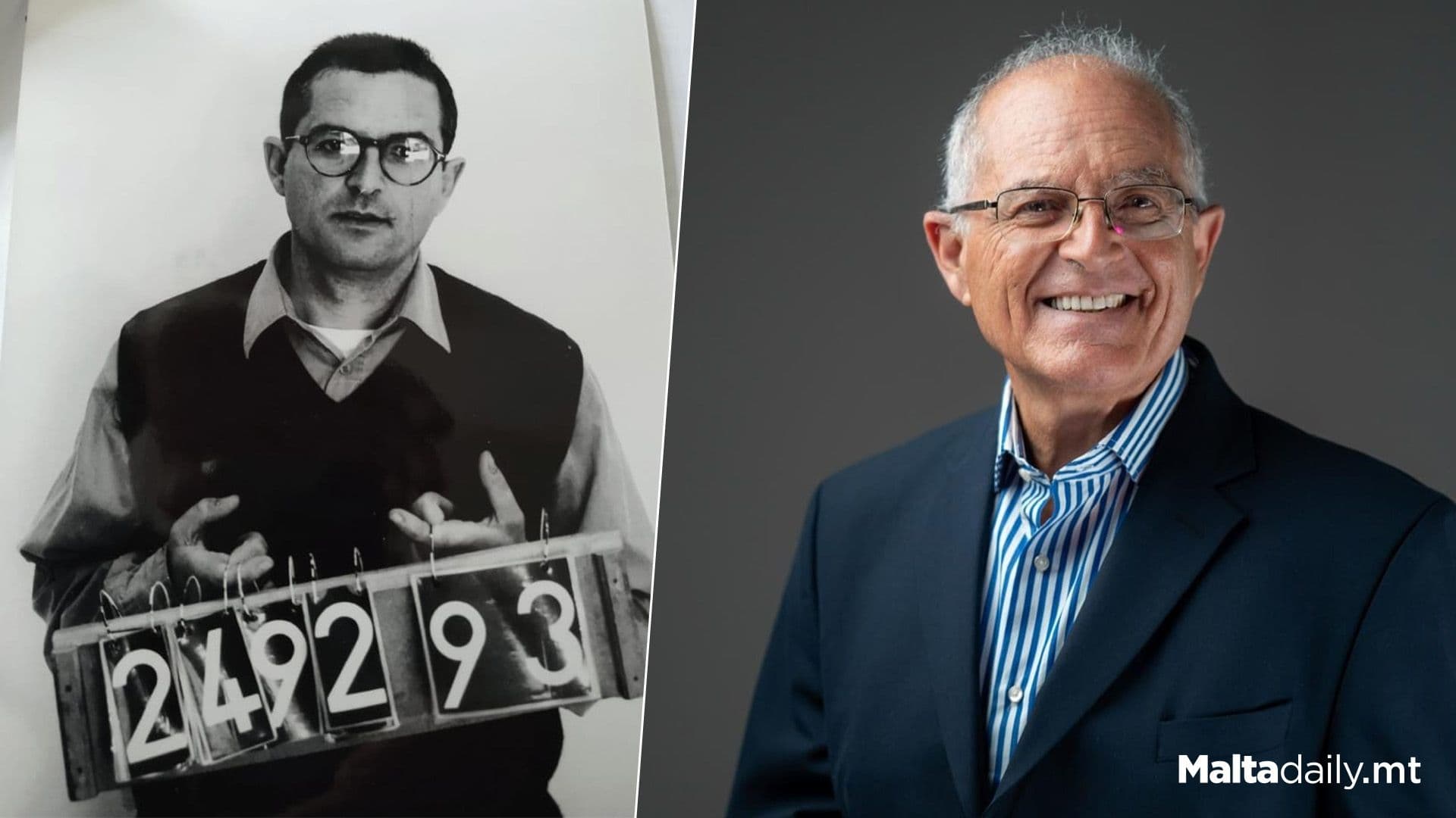 Arnold Cassola Shares 30 year Old Prison Mugshot