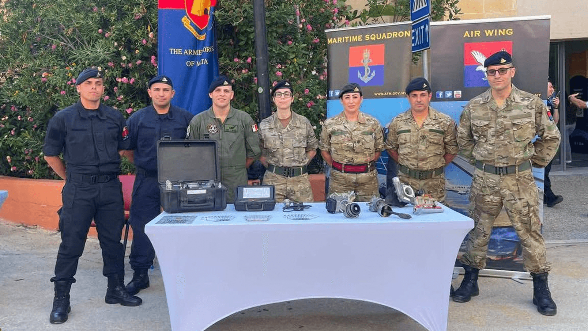 Armed Forces Of Malta Present At MCAST Open Day