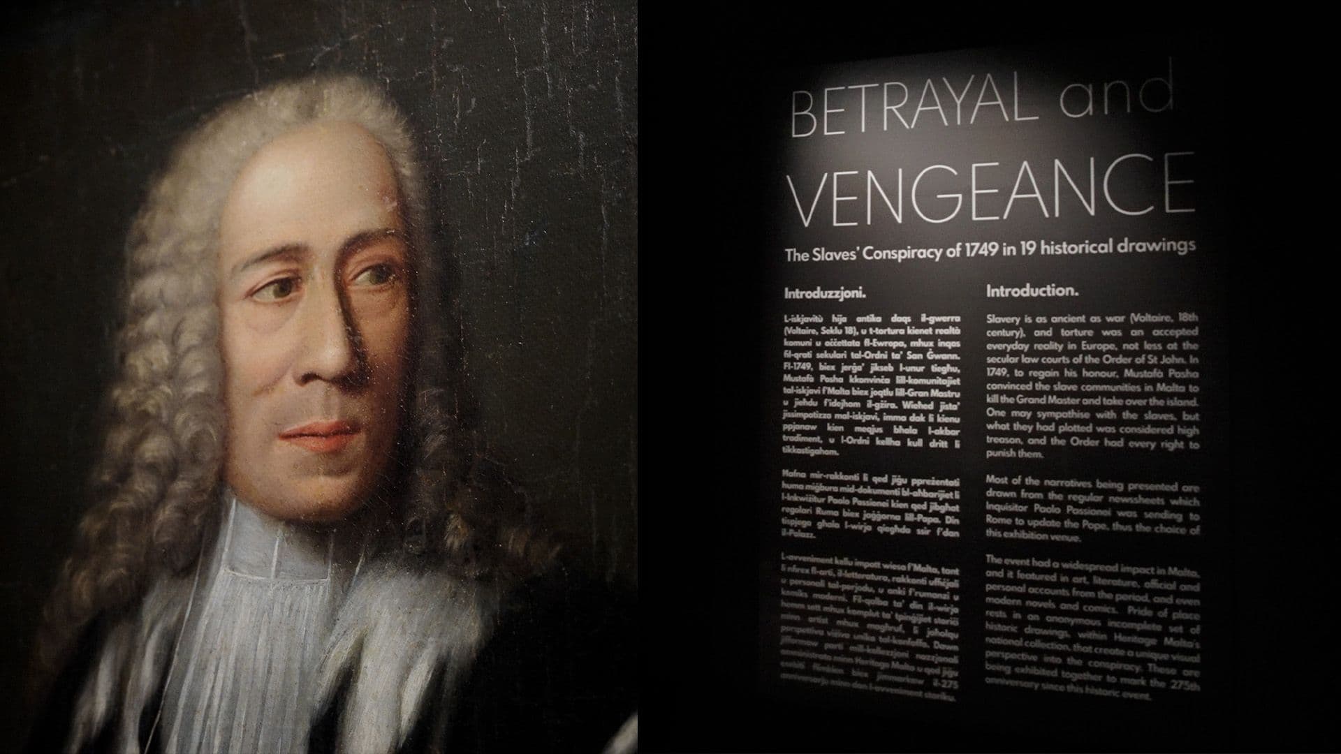 Grim Tales From 1749 Slaves’ Conspiracy Recounted in Inquisitor’s Palace New Exhibition