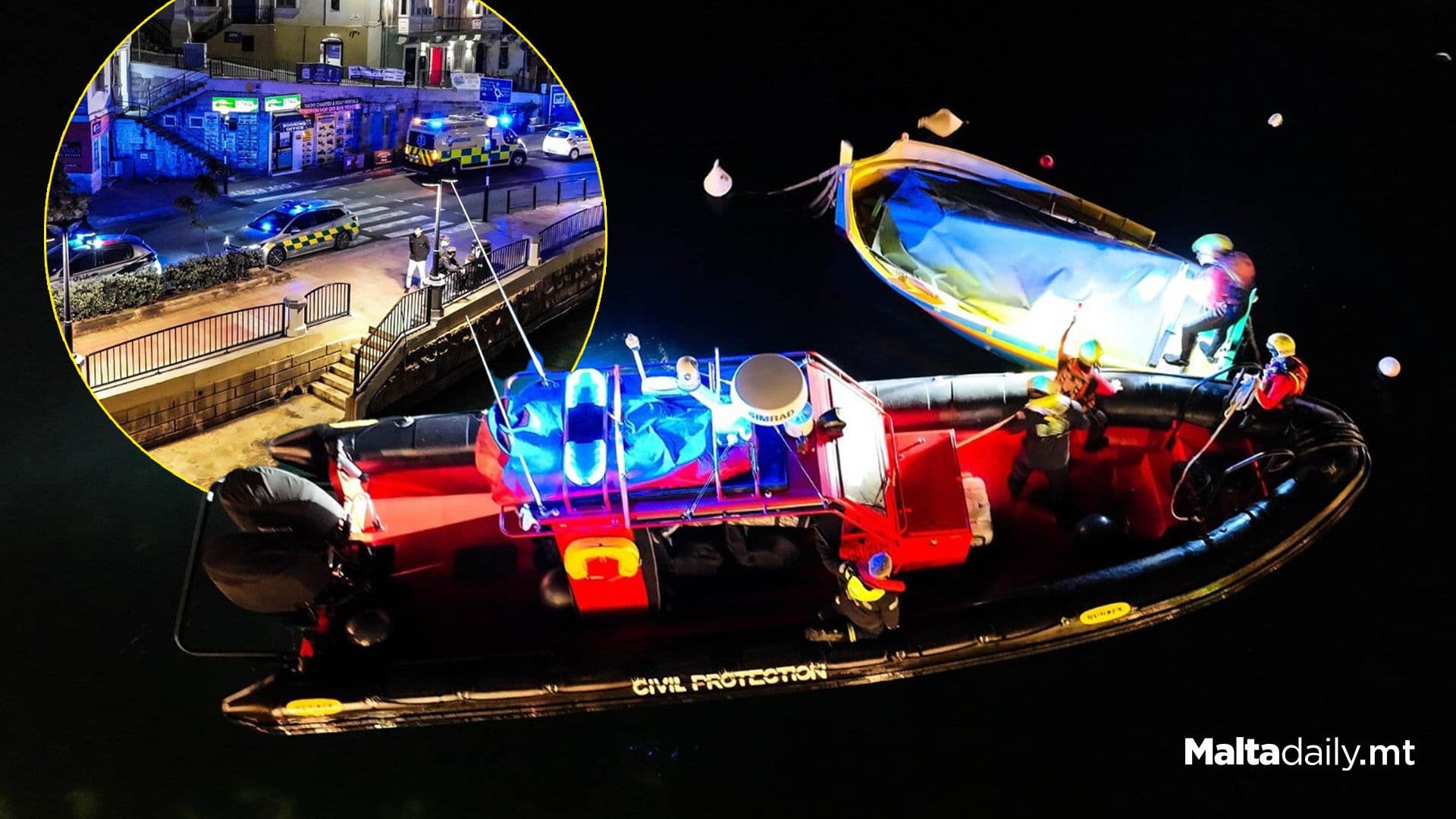 Civil Protection Malta Locate Missing Person Safe In St Julian’s