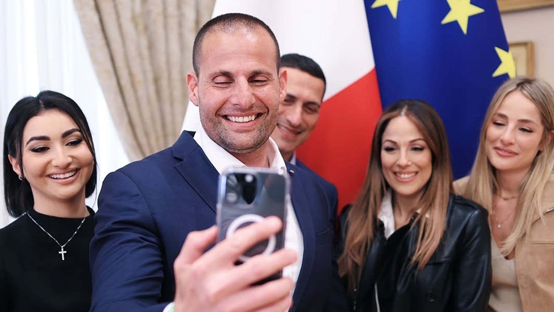 Prime Minister Meets Jasmine & Mużika Mużika 2026 Hosts