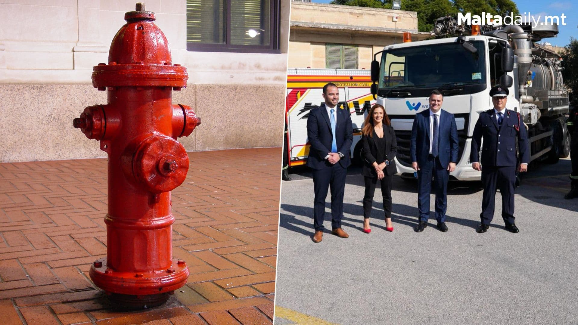 Malta To Install Fire Hydrants In Streets For Fire Emergencies
