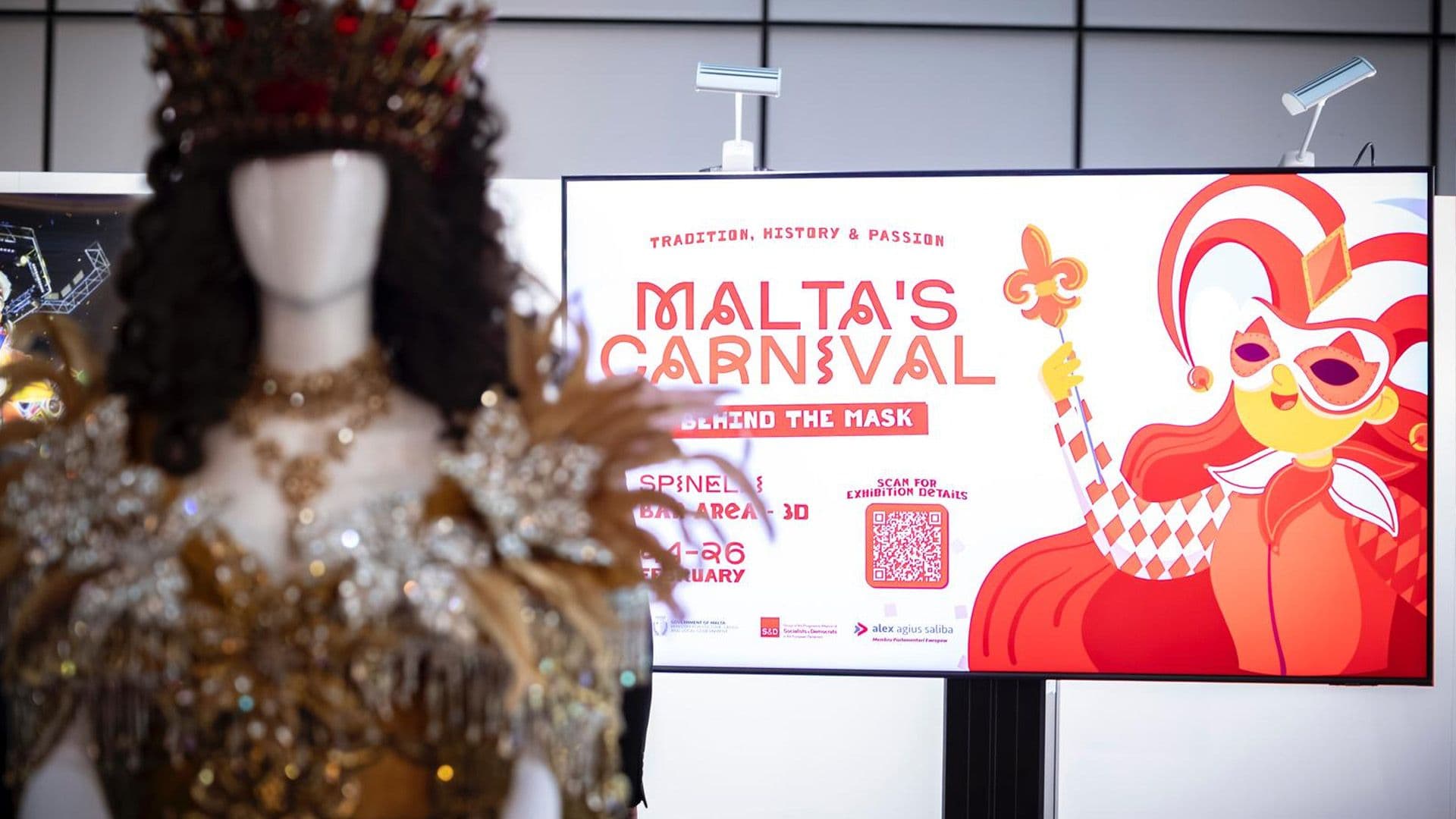 Malta Carnival Exhibition Held In Brussels At European Parliament
