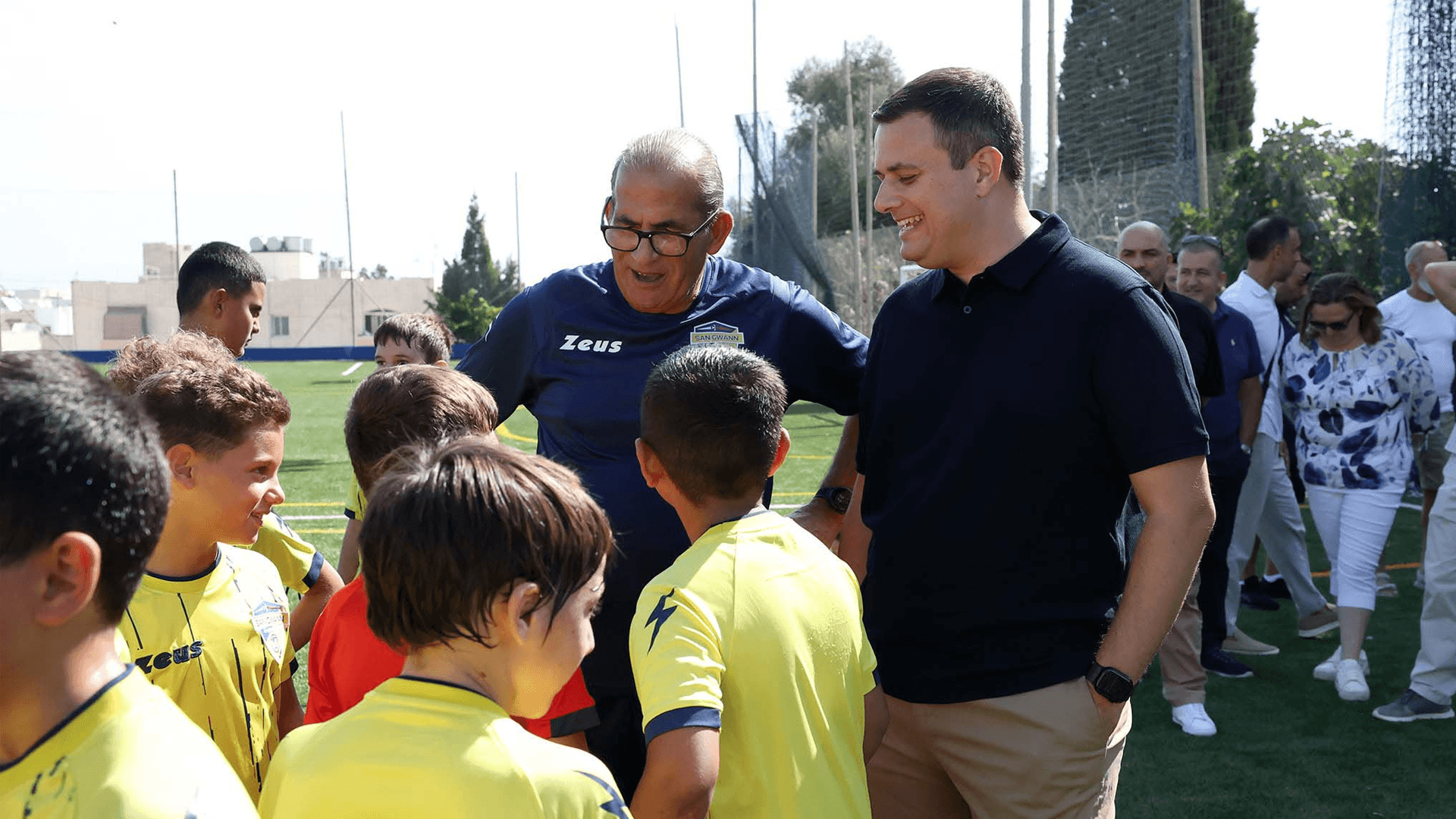 San Ġwann Football Ground Inaugurated After €200,000 Upgrade