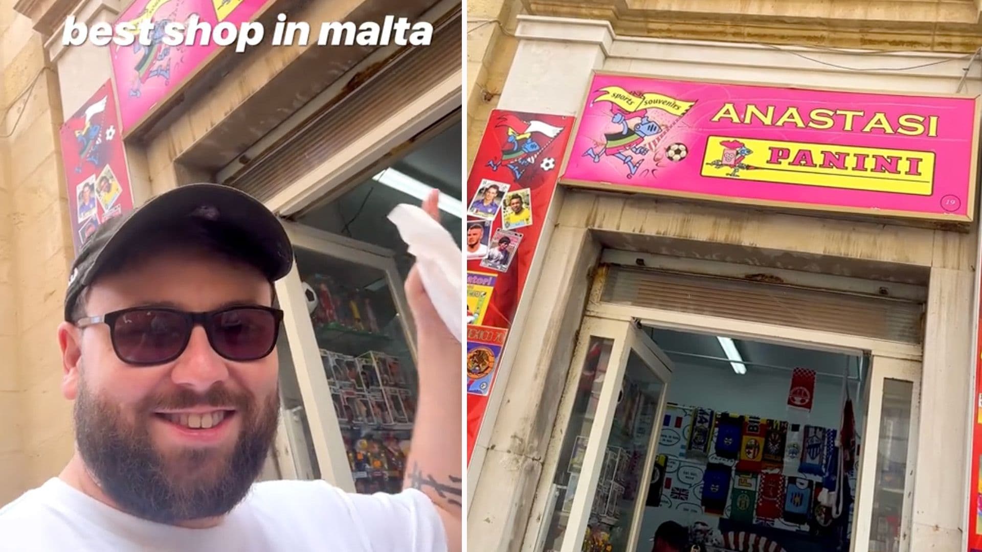 Tourist Discovers Anastasi Panini Shop In Malta