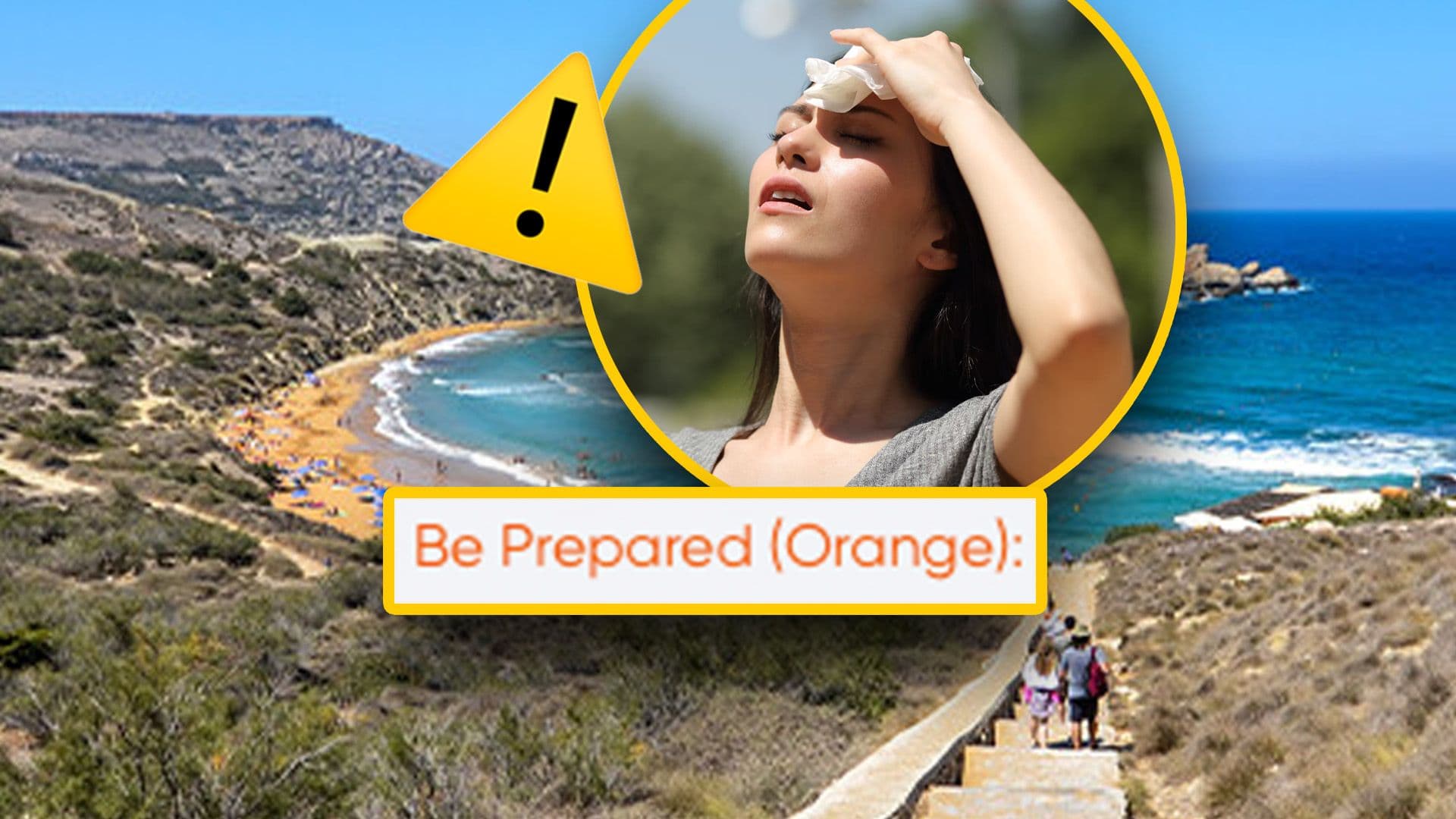 Orange Weather Warning Issued As Temperatures Set To Climb To 36°C
