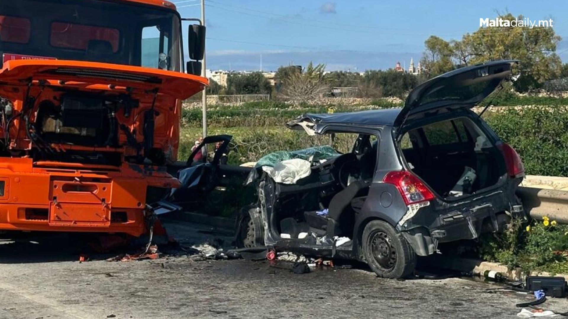 3 Year Old Girl Among Injured In Hal Far Accident