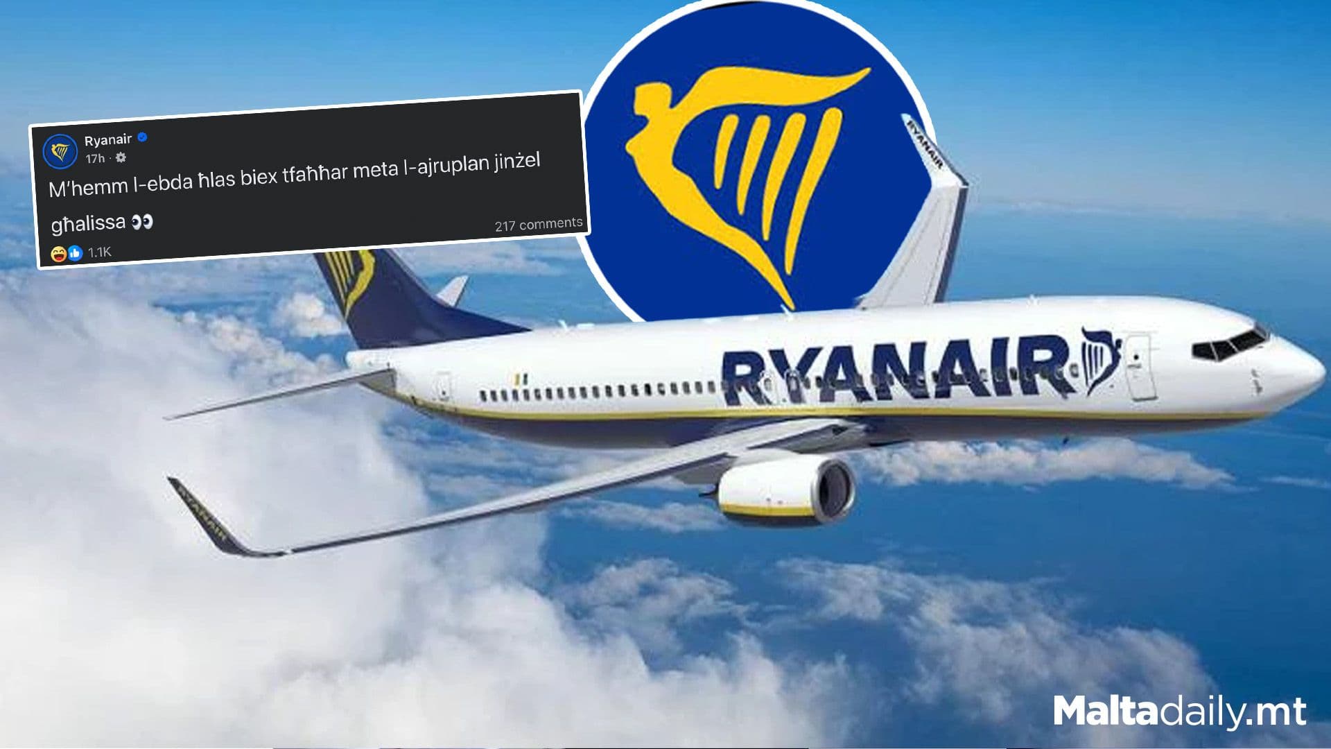RyanAir Could Do With A Maltese Lesson After botched Translation