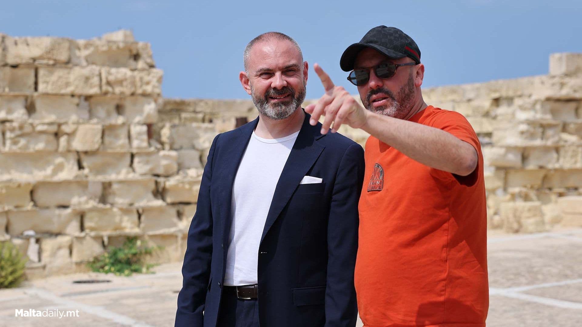 Minister Owen Bonnici Visits Final Mediterrane Film Festival Preparations