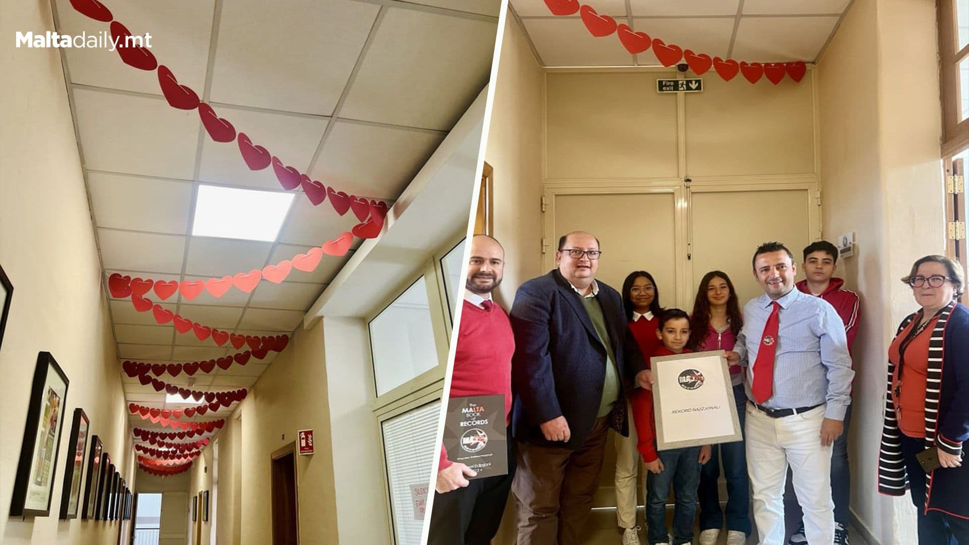 Local school breaks heartwarming record