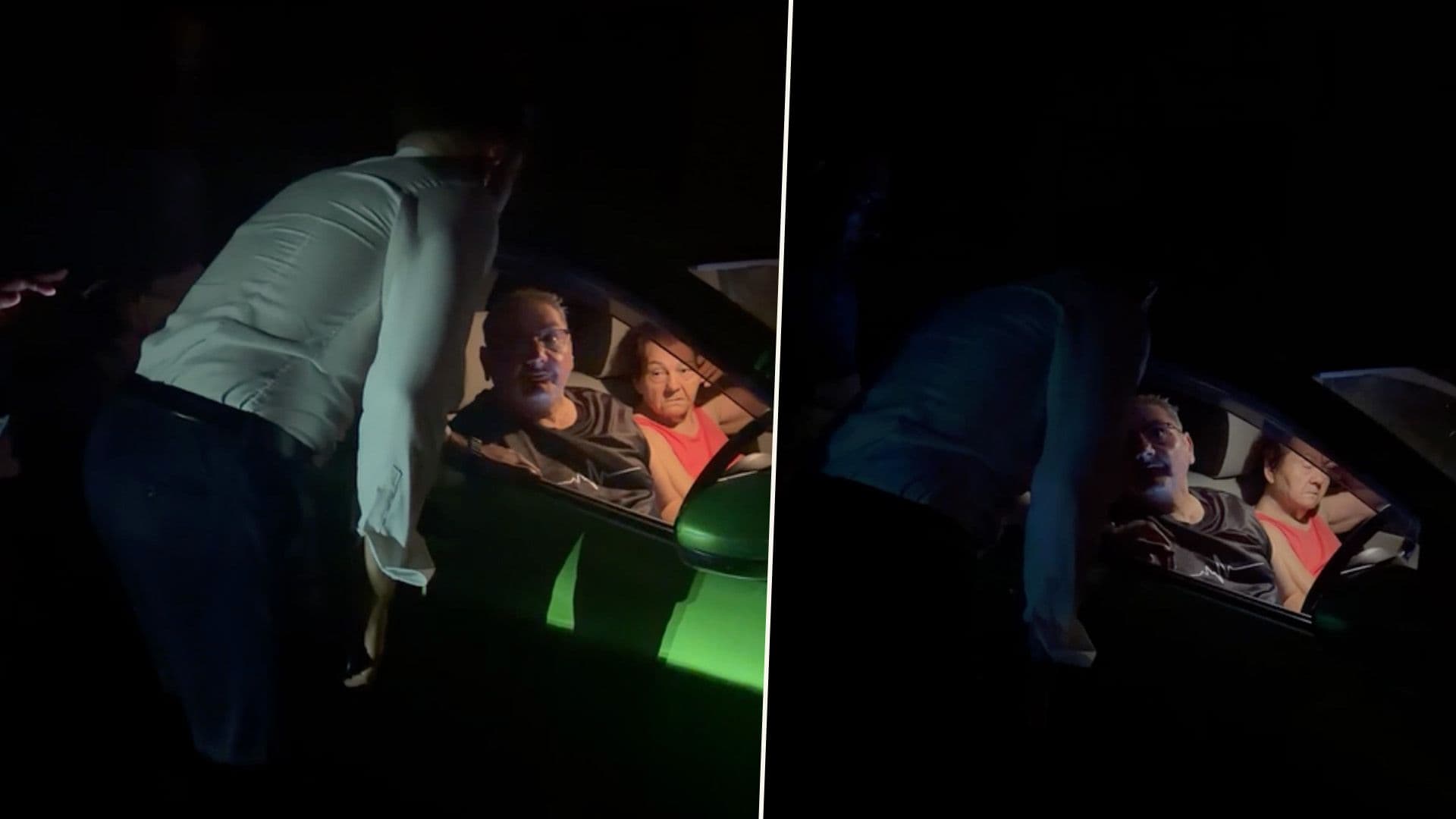 Alex Borg Meets People In Car For Air Conditioning Due To Power Outage