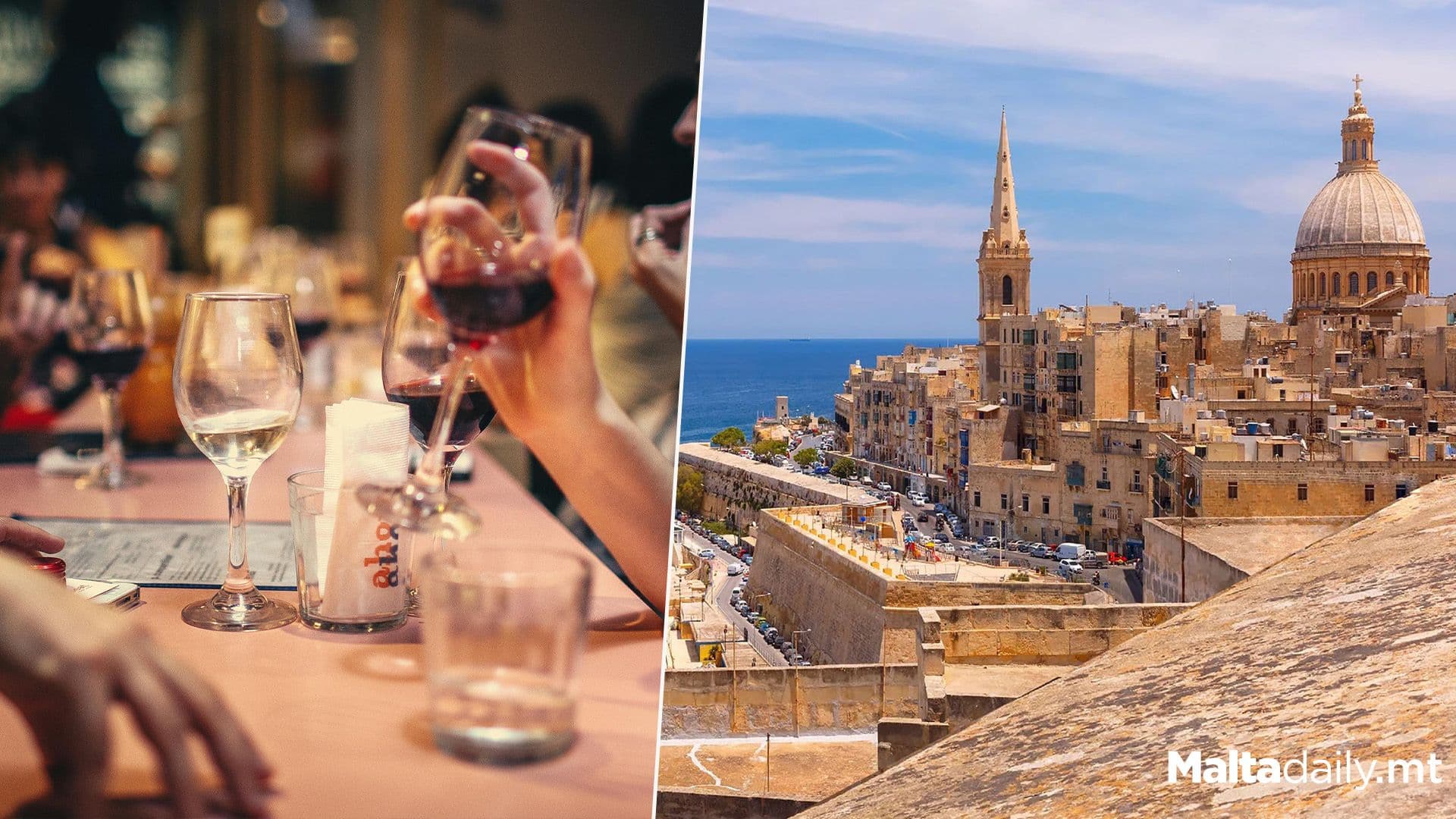 Valletta Hosts 279 Restaurants and Over 50 Accommodation Spots