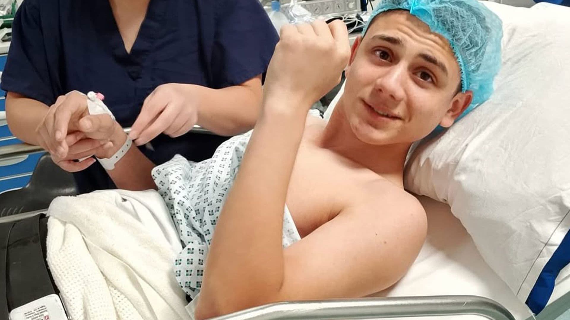 Palestinian Child Recovering After Successful Operation In Malta