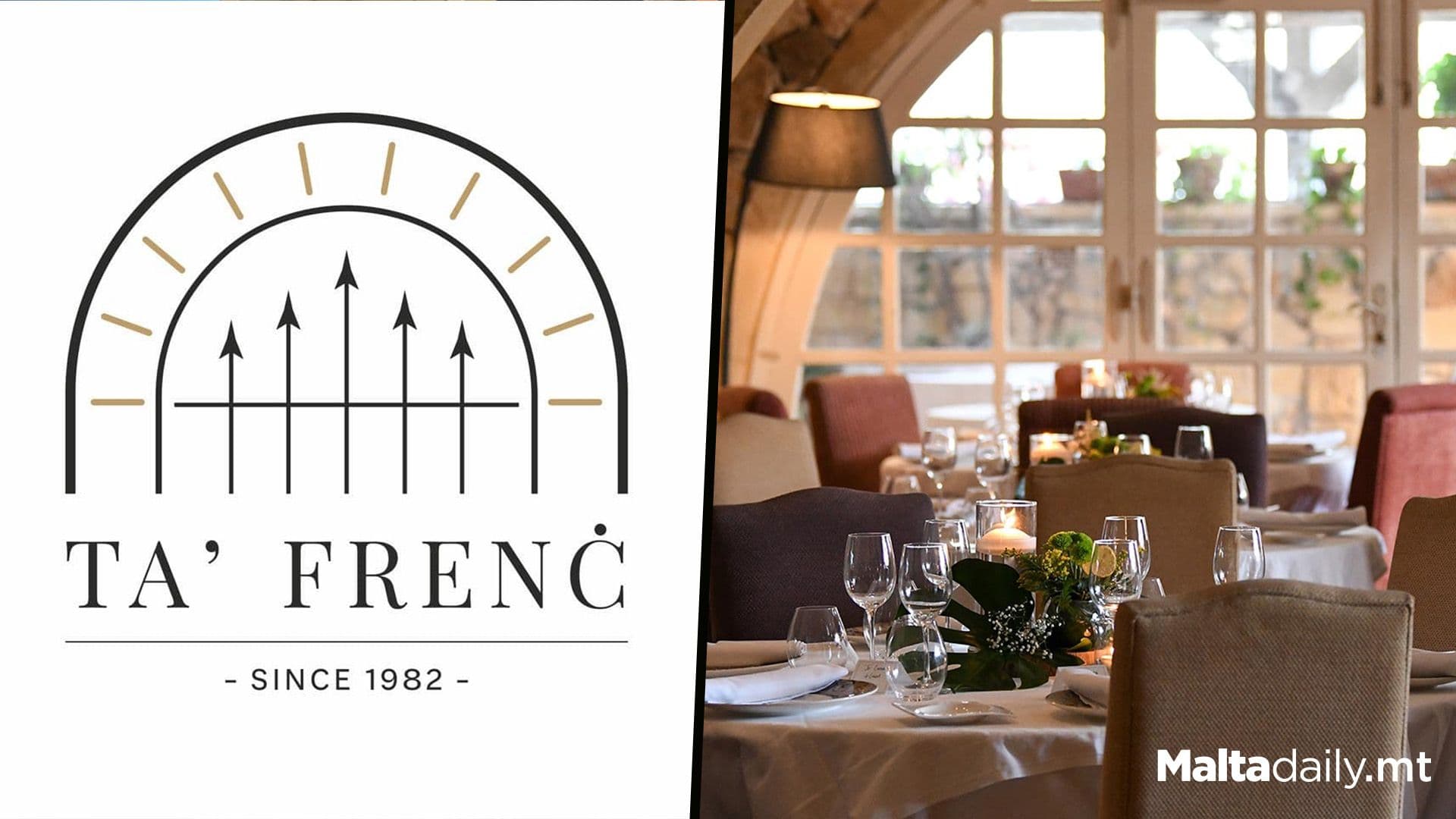 Iconic Ta’ Frenċ Named Best Restaurant In Gozo