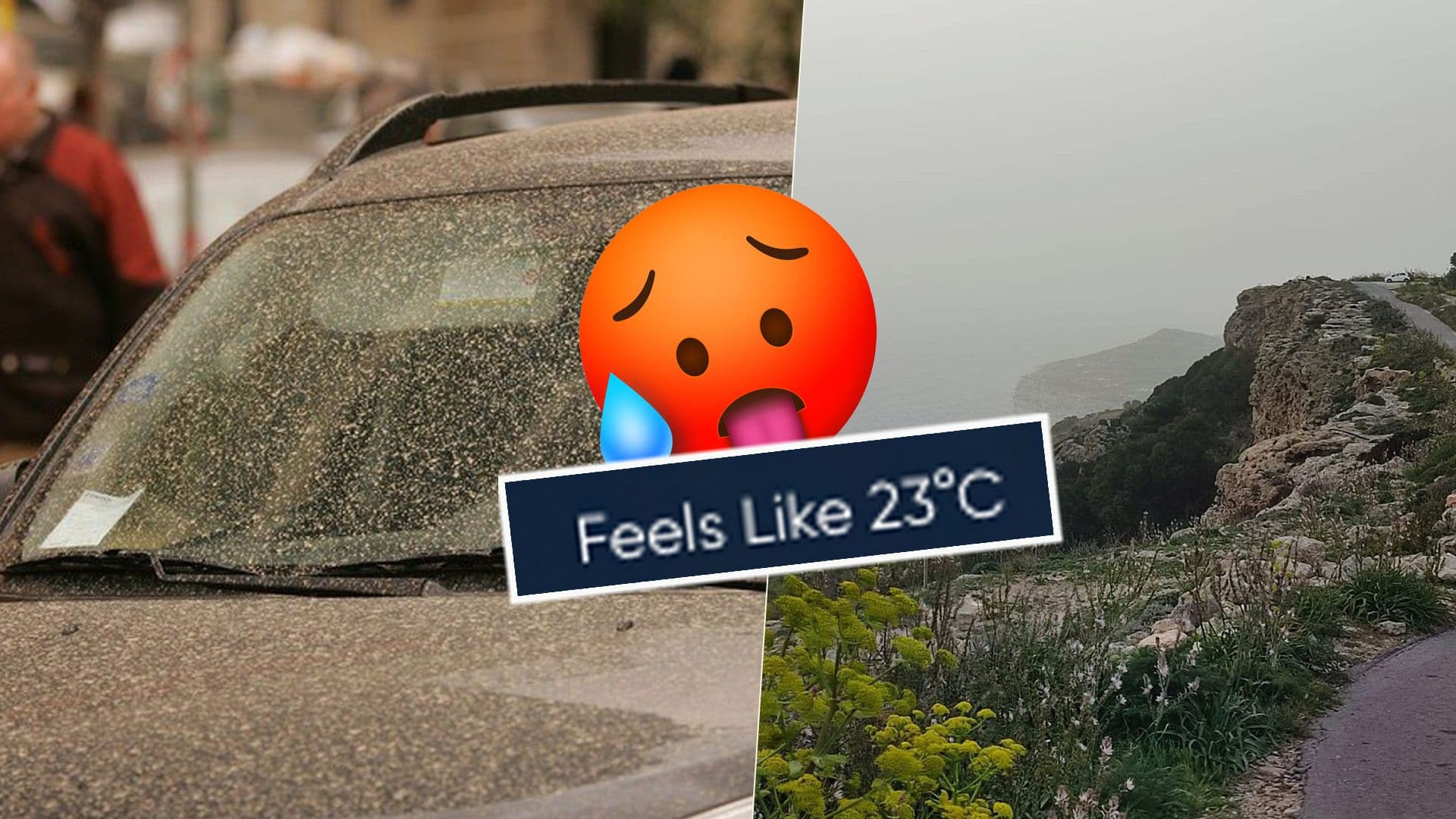 Weather Report: Hot Temperatures, Desert Dust