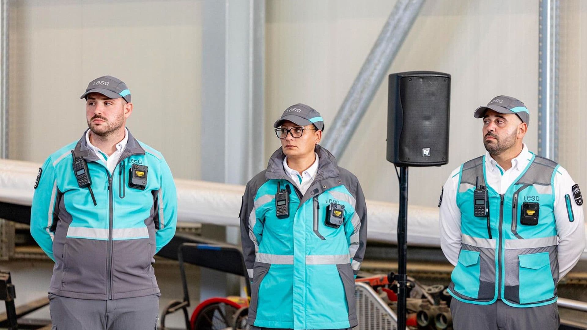 LESA Officers Unveiled New Look and Body-Worn Cameras