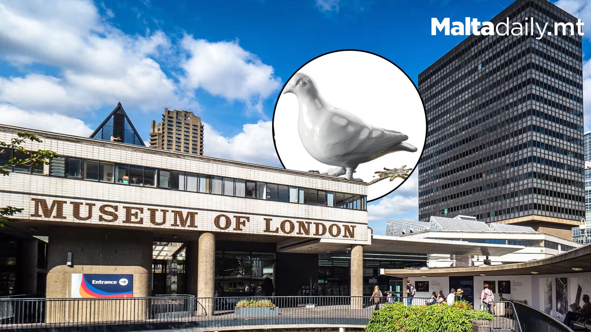 London Museum’s new Pigeon Logo Leaves Locals Unimpressed