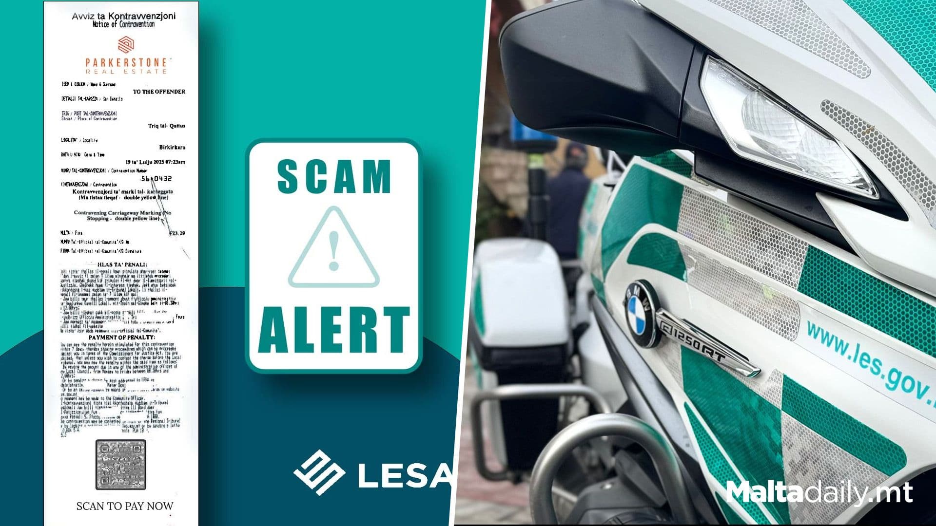 LESA Issue Warning Against Circulating Fake Parking Tickets