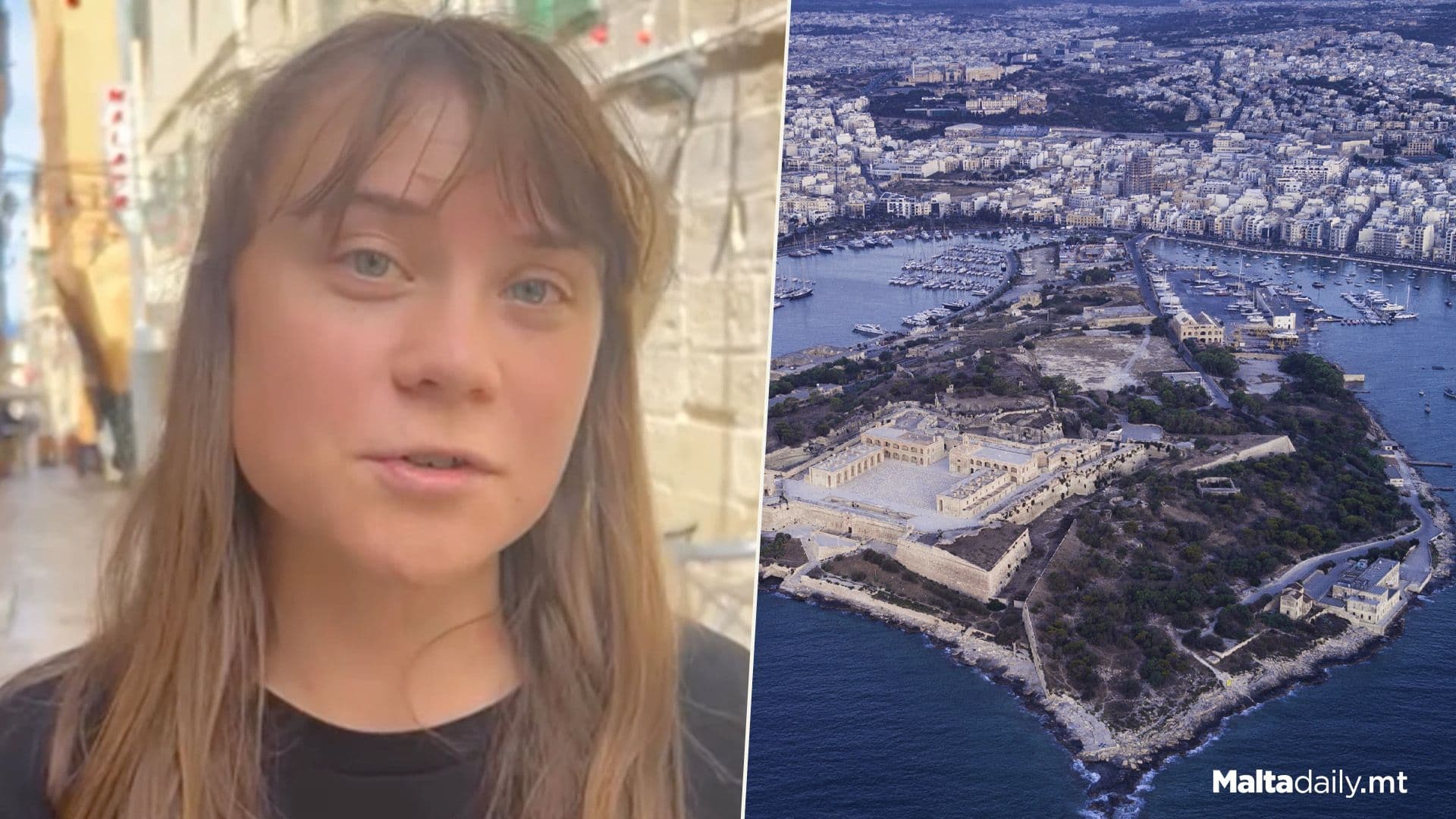 Greta Thunberg Lambasts Manoel Island Development