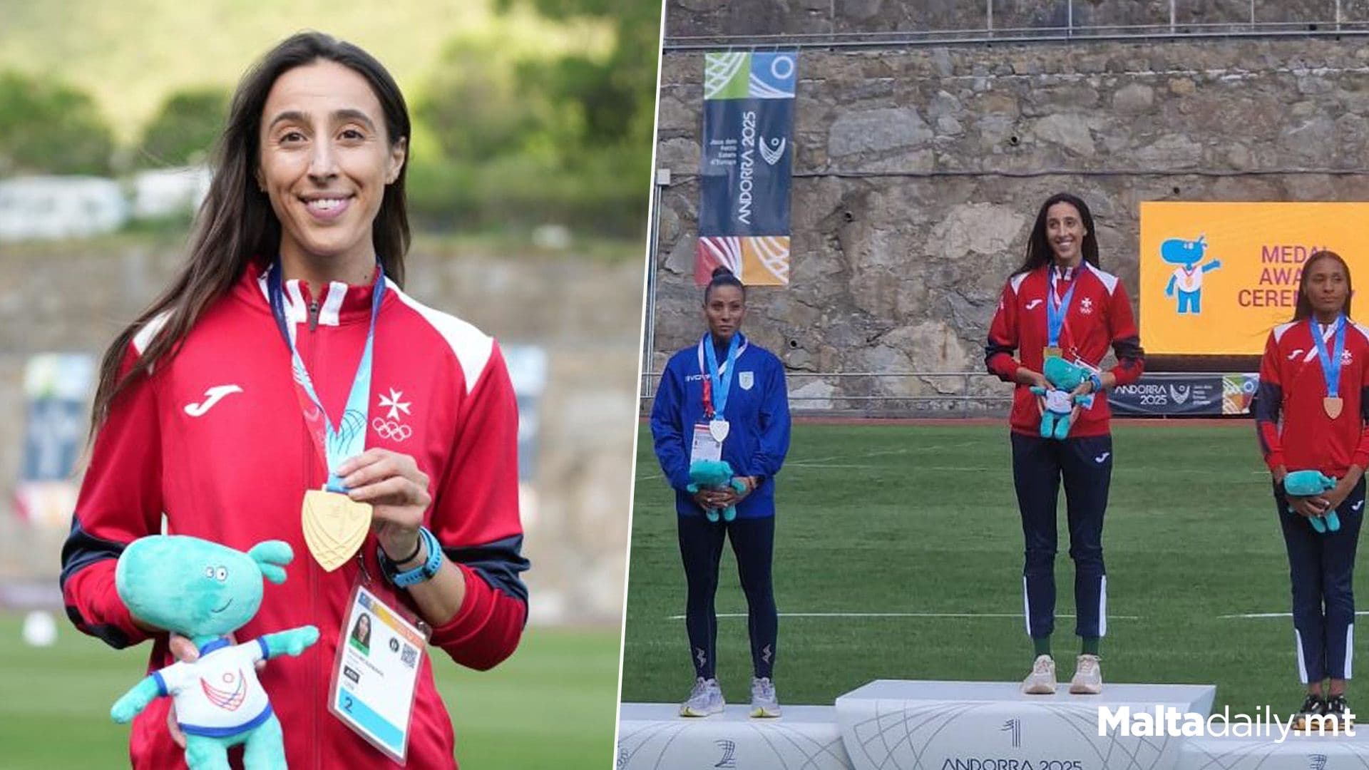 Gina McNamara Retains 800m Gold Medal For Malta