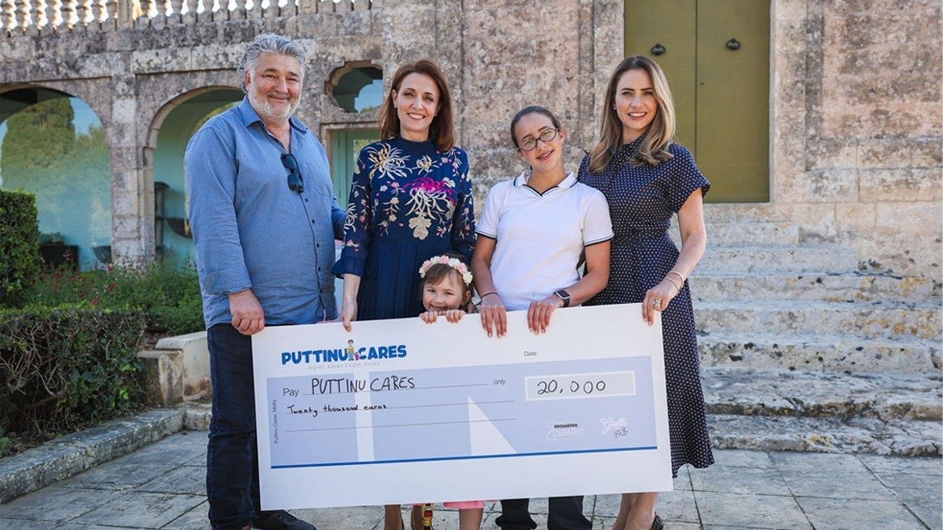 Lydia Abela And Daughter Giorgia Mae Donate €20,000 To Puttinu Cares