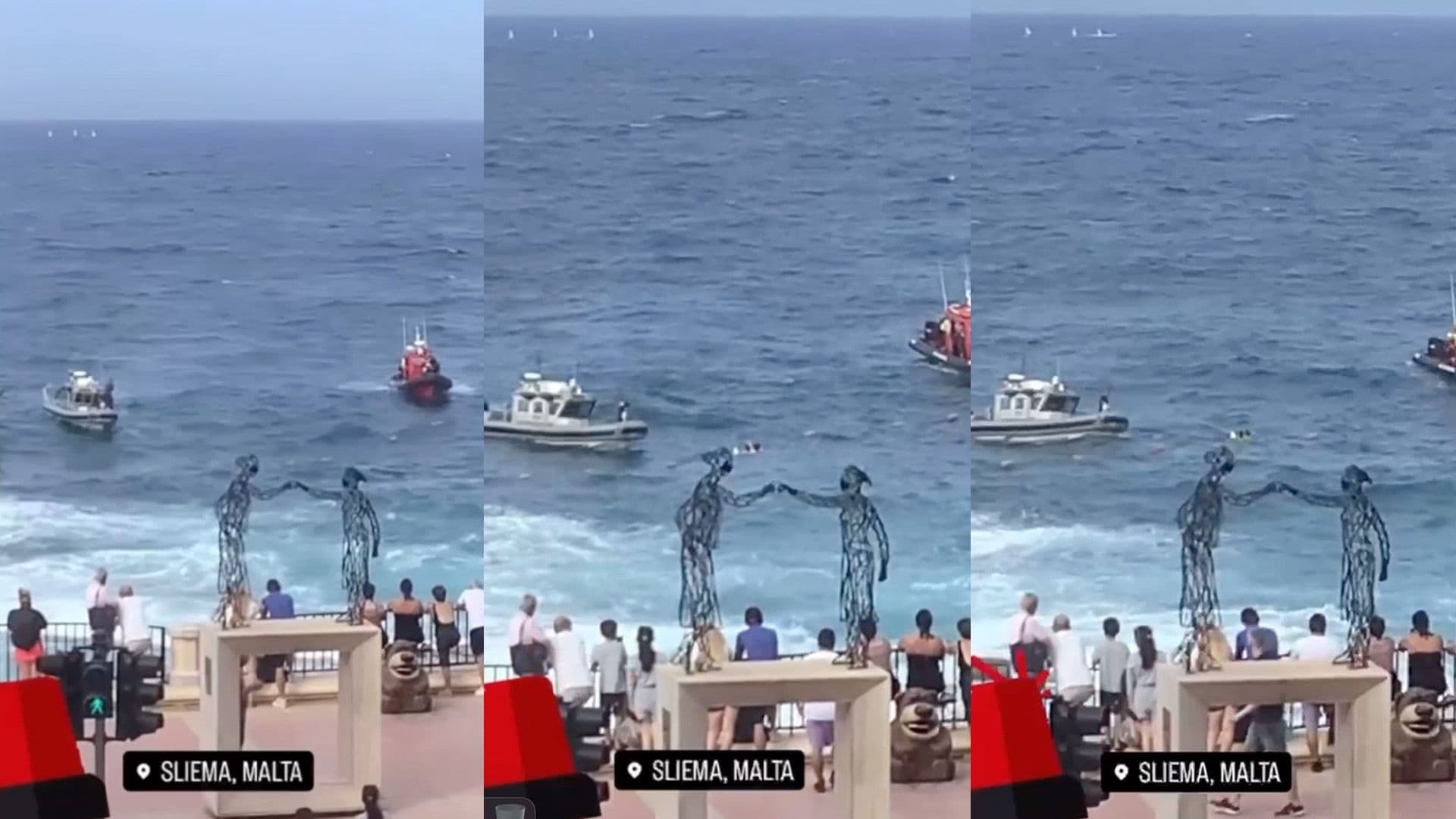 Lifeguards Save Young Woman From Drowning In Sliema