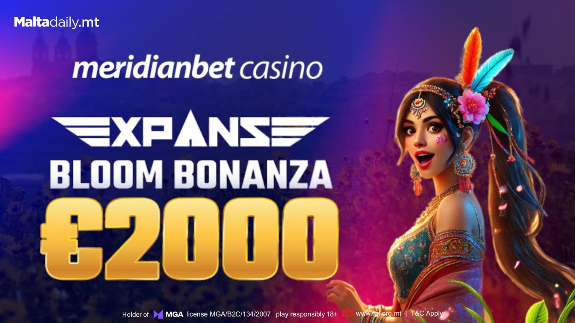 Expanse Bloom Bonanza At Meridianbet Casino: Win Your Share Of €2,000