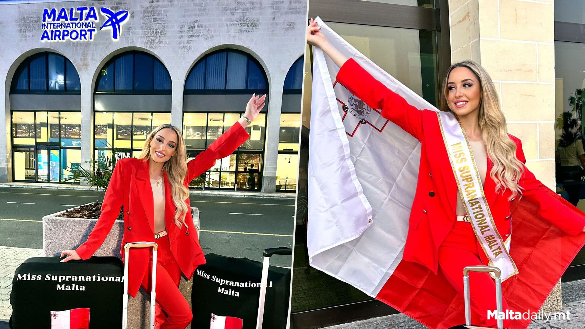 Hayley Ghiller On Her Way To Poland For Miss Supranational 2025