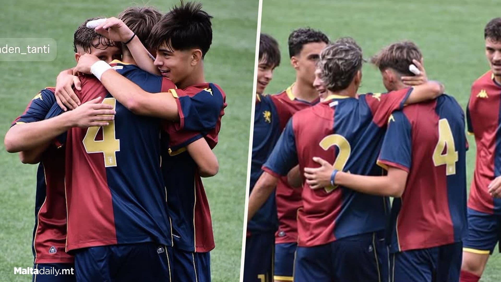 Caden Tanti Scores For Genoa For Win Against Virtus Entella