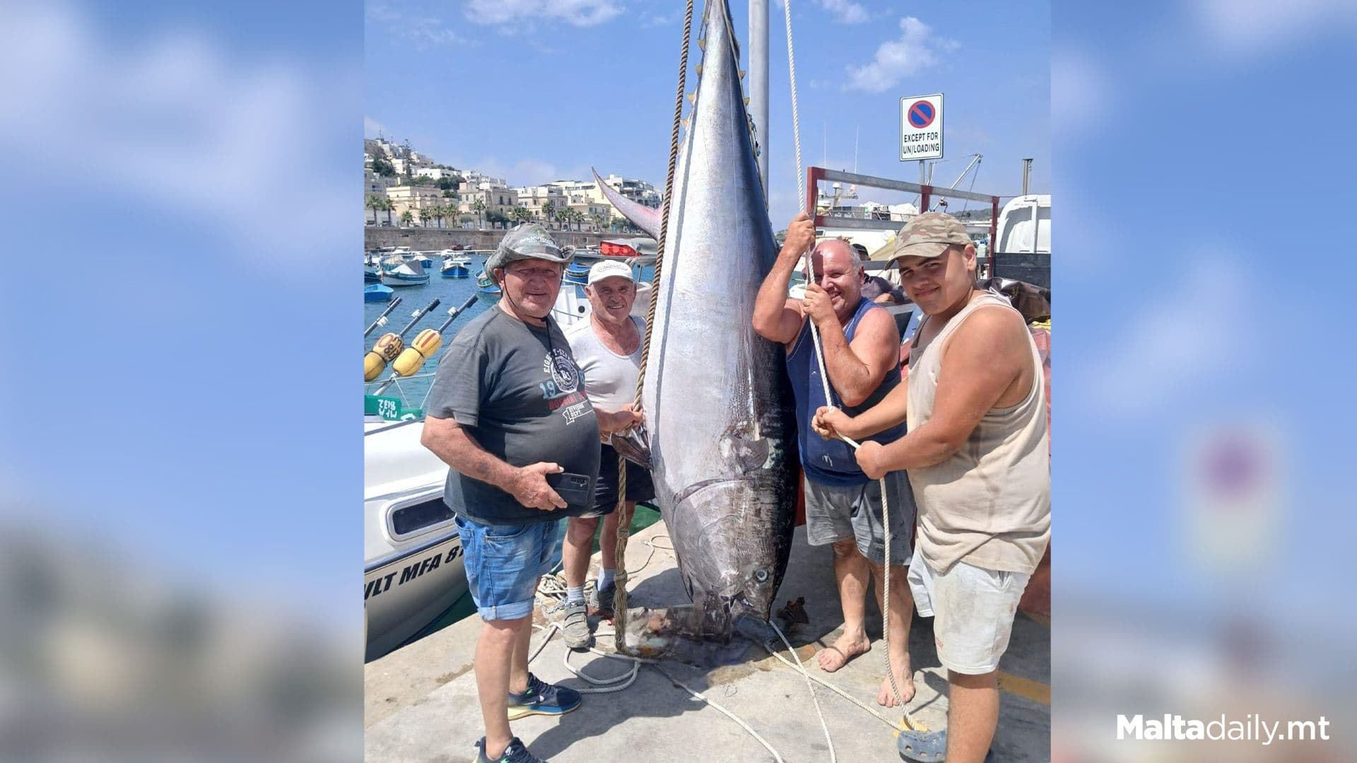 300kg Tuna Caught In St Paul’s Bay