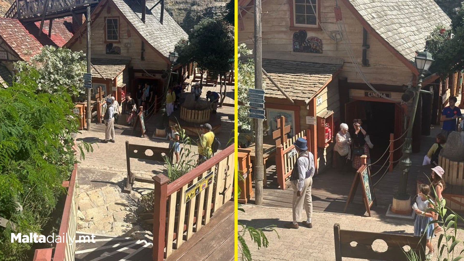 British Actress Helena Bonham Carter In Malta