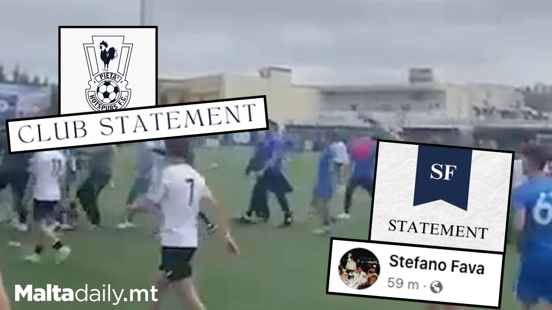 Statements Following Hibernians-Pieta Parent-Coach Fight