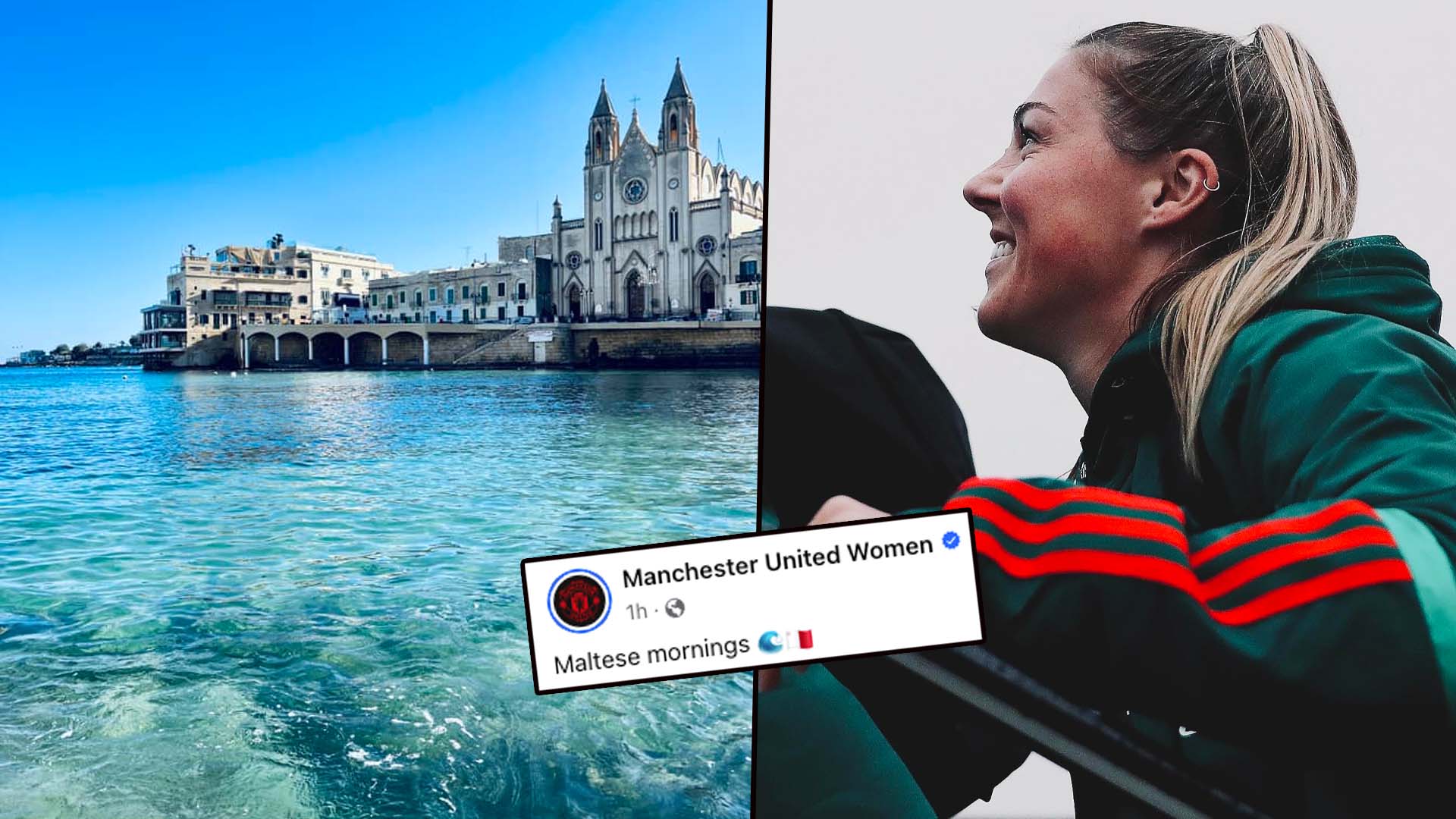 Manchester United Women’s Team Land In Malta