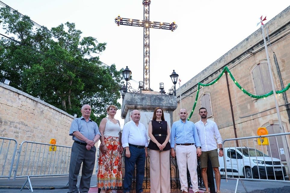 Historic Santa Venera Cross Restored After Extensive Conservation Works