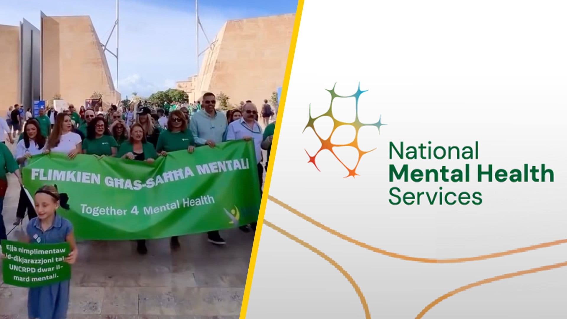 Together For Mental Health: Awareness Walk Held In Valletta